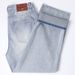 Summer Loose Fit Jeans For Men - Lightweight Stretch Denim Pants With Relaxed Tapered Leg_mkmklike.com