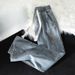 American Retro Splicing Letter Webbing Jeans Men's High Street Vibe Trendy Brand Versatile Loose Straight Wide-leg Trousers_mkmklike.com