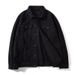 S005 Spring And Autumn Black Large Trendy Plus Size Men's Denim Jacket Stretch Workwear Long Sleeve American Style_mkmklike.com