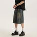 Men's Clothing Summer New Washed Denim Shorts Loose Casual Versatile Shorts Trendy High Street Straight Shorts_mkmklike.com