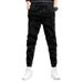Men's Black Jeans Loose Fit Tapered Jogger Pants For Big & Tall Comfortable Hip Hop Streetwear Casual Harem Pants_mkmklike.com