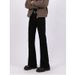 Men's Clothing High Street Vibe Style Flared Versatile Black Simple High Elastic Vibe Retro Tall Jeans For Men_mkmklike.com