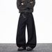 Korean Style Letter Print Jeans For Men - Streetwear Hip Hop Straight Leg Denim Pants (Black, S-3XL)_mkmklike.com