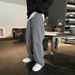 Men's Relaxed Straight Leg Jeans - Winter Fleece-Lined High Street Wide Fit Casual Pants (Black/Grey, M-2xl)_mkmklike.com