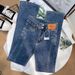 High-Waisted Retro Style Split Flared Jeans For Women Stretchy Slim Fit Straight Leg Floor-Length Unique Design_mkmklike.com