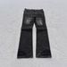 Men's Clothing Y2k Gothic Style Flared Pants Street Retro Washed Hole Double Waist Jeans Trendy Trousers_mkmklike.com