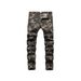 Men's Clothing New Retro Camouflage Jeans Denim_mkmklike.com