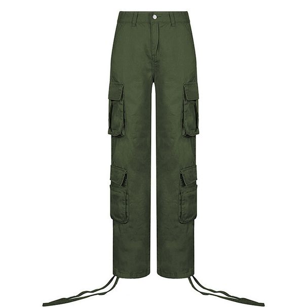 Women's Clothing Casual Trousers Six Pockets High Waist Denim Jeans_mkmklike.com