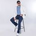 Men's Stretch Straight Leg Jeans Clothing For Spring And Autumn_mkmklike.com