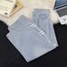 New American Retro Street Style Loose Fit Straight Leg Jeans Men's Clothing Stylish Versatile Letter Print Pants_mkmklike.com