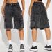 K Street Trendsetters, Women's Rough Edged Workwear, Denim Straight Leg Pants_mkmklike.com