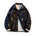 Loom European And American Brand INS Niche Graffiti Denim For Men Loose Fit Versatile Trendy Cool Casual Jacket_mkmklike.com