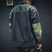 Loom Men's Denim Spring Autumn New Loose Korean Style Jacket Trendy Brand Cool European American Street Workwear Top_mkmklike.com