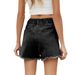European And American Cross-Border Trade 2025 Summer New Independent Station Washed Versatile Denim Shorts_mkmklike.com