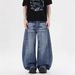Retro American Vintage Cat Whisker Jeans For Men & Women – High Street Loose Fit Straight Leg Wide Pants_mkmklike.com