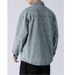 Men's Trendy Loose Fit Denim Jacket Spring Autumn 2025 New Style Stylish Paisley Design With Lapel_mkmklike.com
