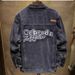 Loom Loose Denim Hong Kong Style BF Trend Jacket Trendy Brand Handsome European And American Street Hip Hop Men's Clothing_mkmklike.com