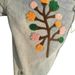 Vintage Floral Embroidered Washed Denim Jeans - High Street Straight Leg Casual Pants For Men & Women_mkmklike.com