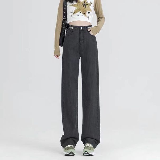 Women's High-Waisted Flared Jeans – Winter Warm Fleece-Lined Wide Leg Pants With Stretch (XS-3XL, Multiple Colors)_mkmklike.com
