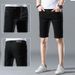 Men's Clothing Simple White Denim Shorts For Men Summer Thin Style Slim Fit Trendy Brand Color Clothing For Formal & Casual_mkmklike.com