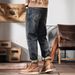 Men's Clothing Loose Fitting Men's Stretchy Jeans Plus Size Straight Leg Casual Retro Harem Style For Spring And Autumn_mkmklike.com