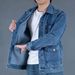 BOY 2023 Spring Summer New Loose Wear-Resistant Autumn Trendy Brand Plus Size Men's Workwear Jacket Denim Clothing_mkmklike.com