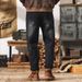 Autumn And Winter New Loose Elastic Retro Jeans Men's Versatile Straight Jeans Men's American Plus Size Jeans_mkmklike.com