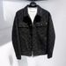Loom Bird Xiansen Custom Clothing Spring And Autumn New Plaid Denim Men's Trendy Brand Turn-down Collar Long Sleeve Printed_mkmklike.com