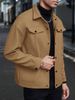 26 European American Cross-Border Autumn And Winter Turn-Down Collar Woolen New Men's Casual Sports Business_mkmklike.com