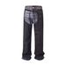 Men's Clothing Men's Autumn Heavy Fashion Brand Washing Technology Splash Ink Straight Jeans Trendy Casual Street Trousers_mkmklike.com