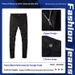Pure Cross-Border Clothing Wholesale Jeans Black Wrinkled Street Style Men's Distressed Slim Fit Skinny Pants For Men_mkmklike.com