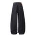 Men's Clothing Black Jeans Men And Women Retro Casual Fashion_mkmklike.com