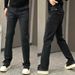 Men's Tailored Fit Jeans – Premium European Style Straight Leg Denim Pants For Casual & Smart Looks_mkmklike.com