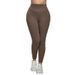 High Waist Tummy Control Plus Size Yoga 7A Antibacterial Seamless Side Seam Curvy Girls Fitness Pear Shape Body Pants_mkmklike.com