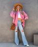 Women's Clothing Summer Casual Distressed Denim Jacket Tassels Ripped Details_mkmklike.com