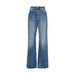 Women's Retro Washed High Street Denim Jeans Single-Breasted Straight Leg Wide Leg Pants Casual Fashion Office Lady Style_mkmklike.com