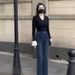 Pear-haped Body Non-limming Slightly Jean For Women 2025 Spring New High-waited Stretch Slimming Bootcut Flared_mkmklike.com
