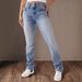 Spring 2025 Y2K Baggy Jeans For Women Trendy Mid Waist Casual Straight Leg Boyfriend Jeans Denim Pants With Pocket Streetwear_mkmklike.com