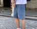 Summer Loose Shorts Men's Straight Denim Five-point Pants Korean Version Trend Hong Kong Style Denim Medium Pants Casual Versatile Pants_mkmklike.com