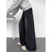 Men's Distressed Washed Denim Pants – Vintage High-Street Straight-Leg Jeans With Artful Fading_mkmklike.com