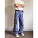 Unisex Heavy-Duty Cargo Pants - Vintage Workwear Style With Oversized Pockets & Relaxed Wide-Leg Fit For Streetwear & Retro Aesthetic_mkmklike.com