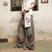 90s Grunge Reverse Pocket Jeans – Oversized Distressed Denim Pants With Graphic Print For Men (S-Xxxl, Stonewash Grey)_mkmklike.com