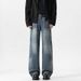 Men's & Women's Vintage High Street Jeans – Relaxed Wide-Leg Denim Pants With Cat Whisker Wash_mkmklike.com