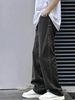 Men's Clothing Men's High Stretch Casual Trousers Loose Fitting Washed Distressed Straight Leg For Formal & Casual_mkmklike.com