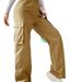 Women's Clothing beltless trousers high waist season wide-leg trousers straight loose temperament commuter trousers _mkmklike.com