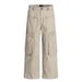 American Style Cargo For Men High Street Design Sense Niche Jeans Loose Straight Pants Denim Trousers_mkmklike.com
