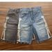 Men's Clothing Summer Loose Casual Embroidery Bone Distressed Washed Denim Shorts For Women Style Trendy For Formal & Casual_mkmklike.com