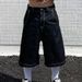 Men's Loose Fit Washed Denim Shorts - Vintage American West Coast Style Casual Summer Short Pants_mkmklike.com