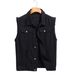 Men's Clothing New Style Trendy Fashion Denim Vest Simple And Versatile Casual Denim Jacket_mkmklike.com