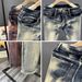 Men's Clothing High End Personality Tie Dye Jeans Men's Fashion Brand Spring And Autumn New Elastic Slim Fit Casual Trousers Trend_mkmklike.com